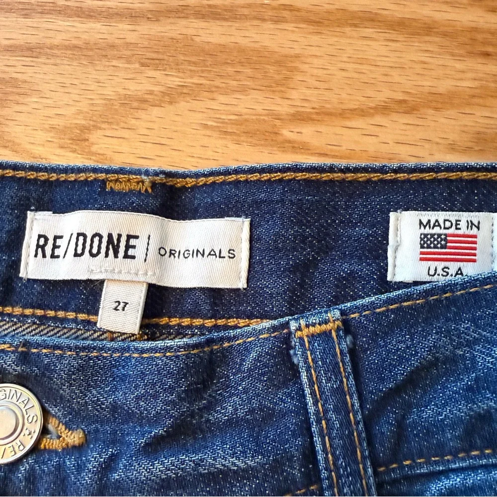 RE/DONE Originals Academy Fit Jean 2018 Dark Blue 27